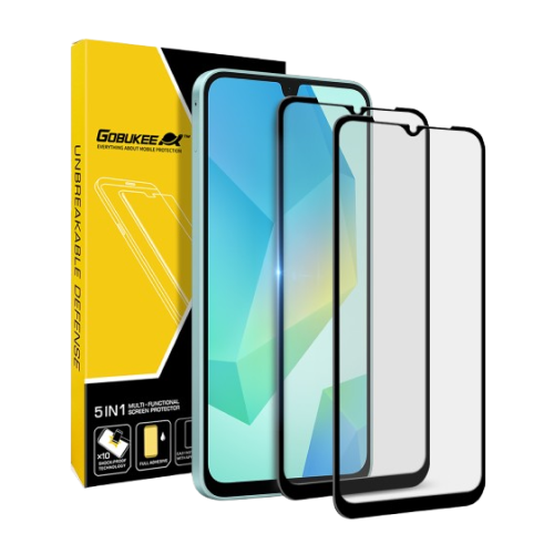 [고부기] 퀀텀6 A56 풀커버 강화유리필름 2매