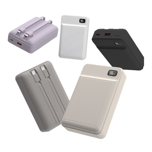 [바우아토] 케이블 일체형 보조배터리 20000mAh