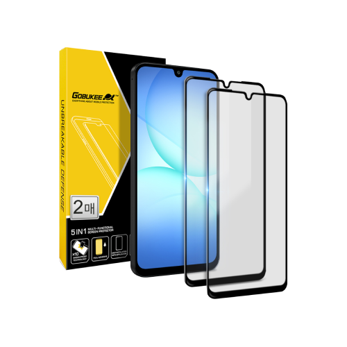 고부기 갤럭시 A17 풀점착 풀커버 강화유리 액정보호필름 2매