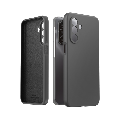 아라리 갤럭시 A17 5G 실리콘 슬림 타이포스킨 케이스 블랙