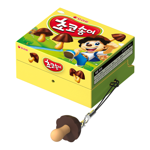 삼성 갤럭시 버즈4 버즈4프로 케이스 오리온 초코송이 케이스